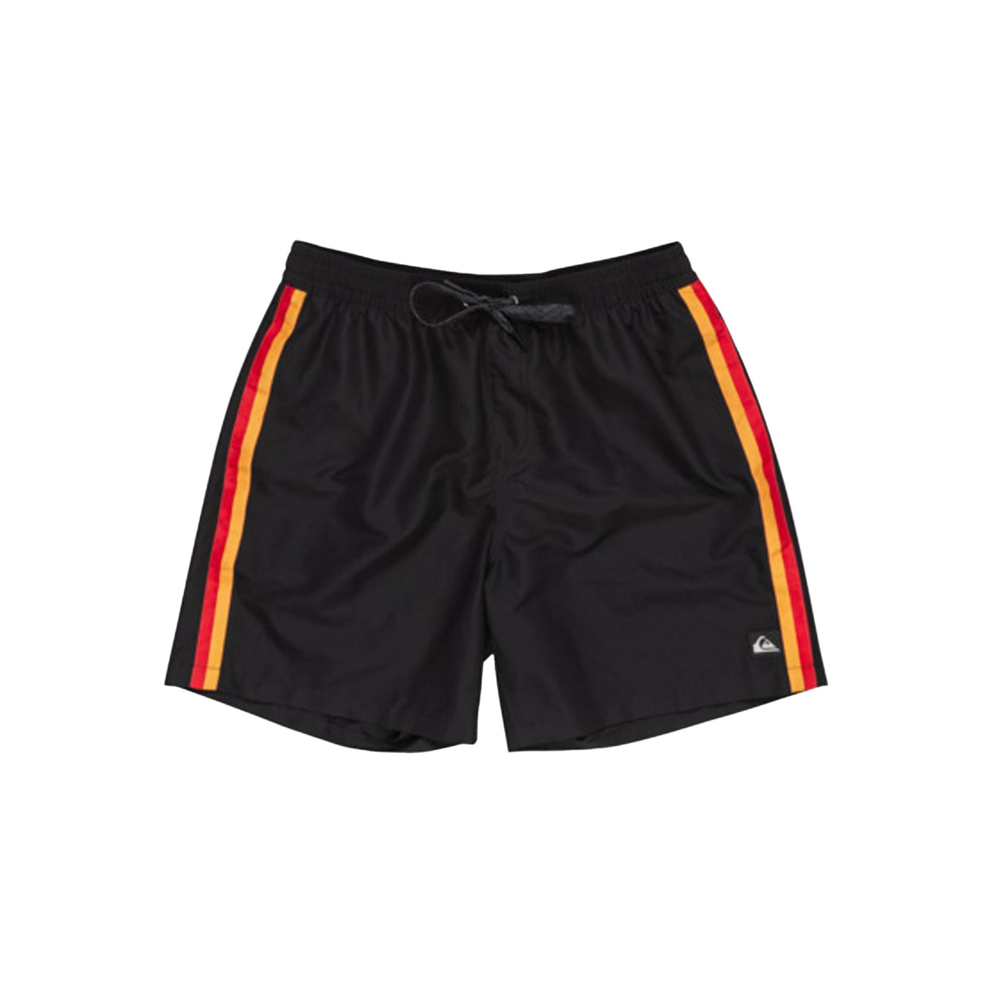 Quiksilver Remade Beach Please 16 Erkek Siyah Volley Short