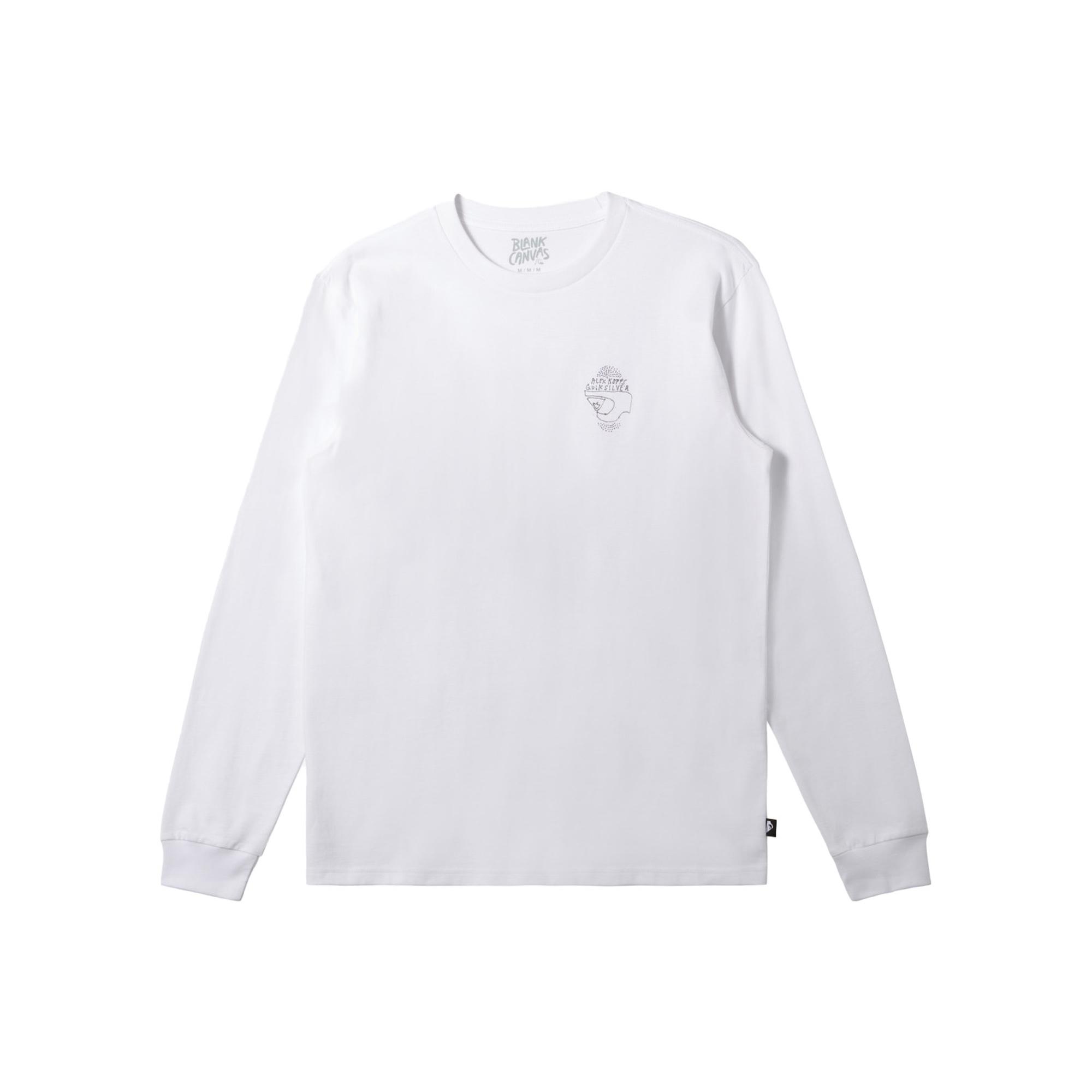 Quiksilver Alex Kopps Ls Can Erkek Beyaz Tişört