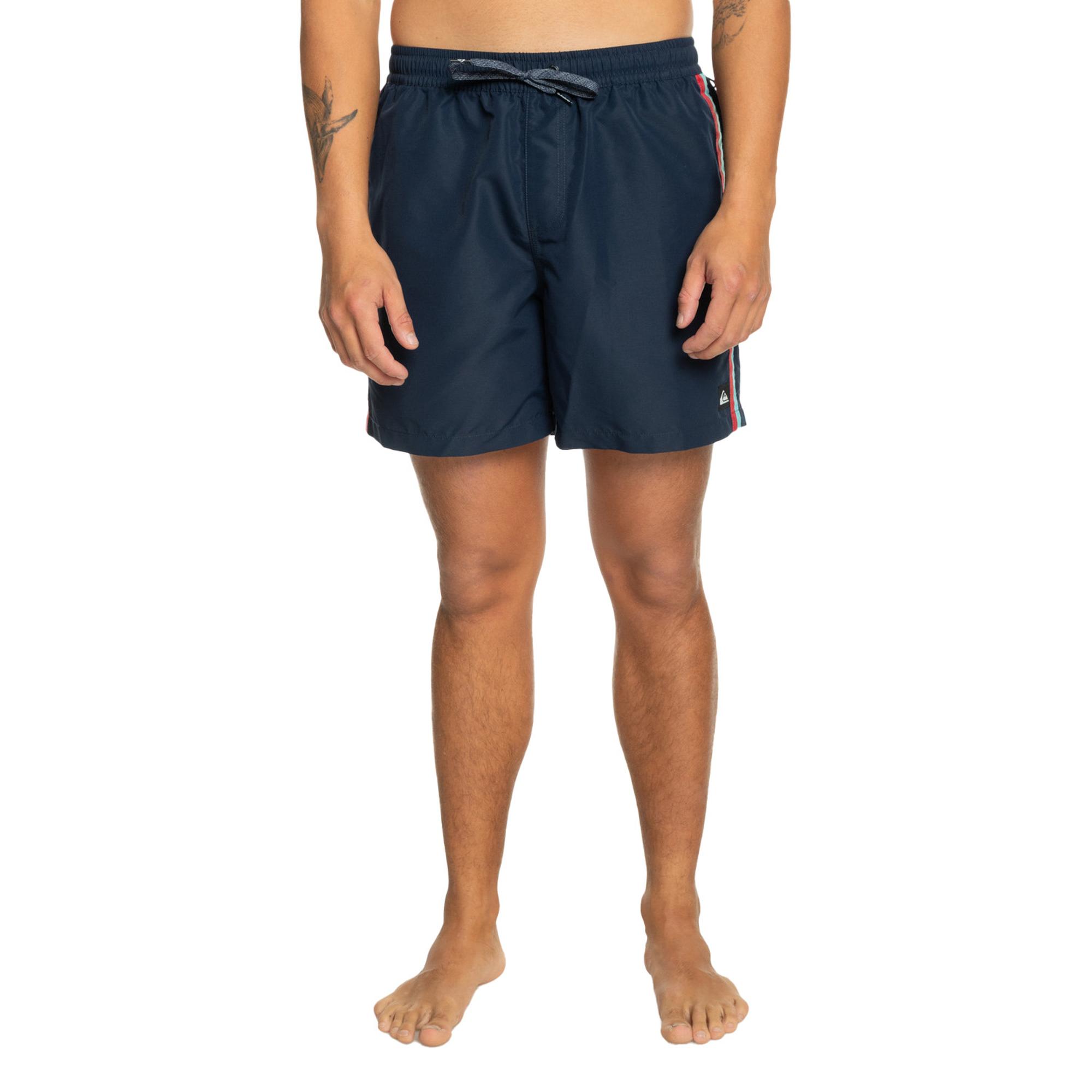Quiksilver Remade Beach Please 16 Erkek Mavi Volley Short