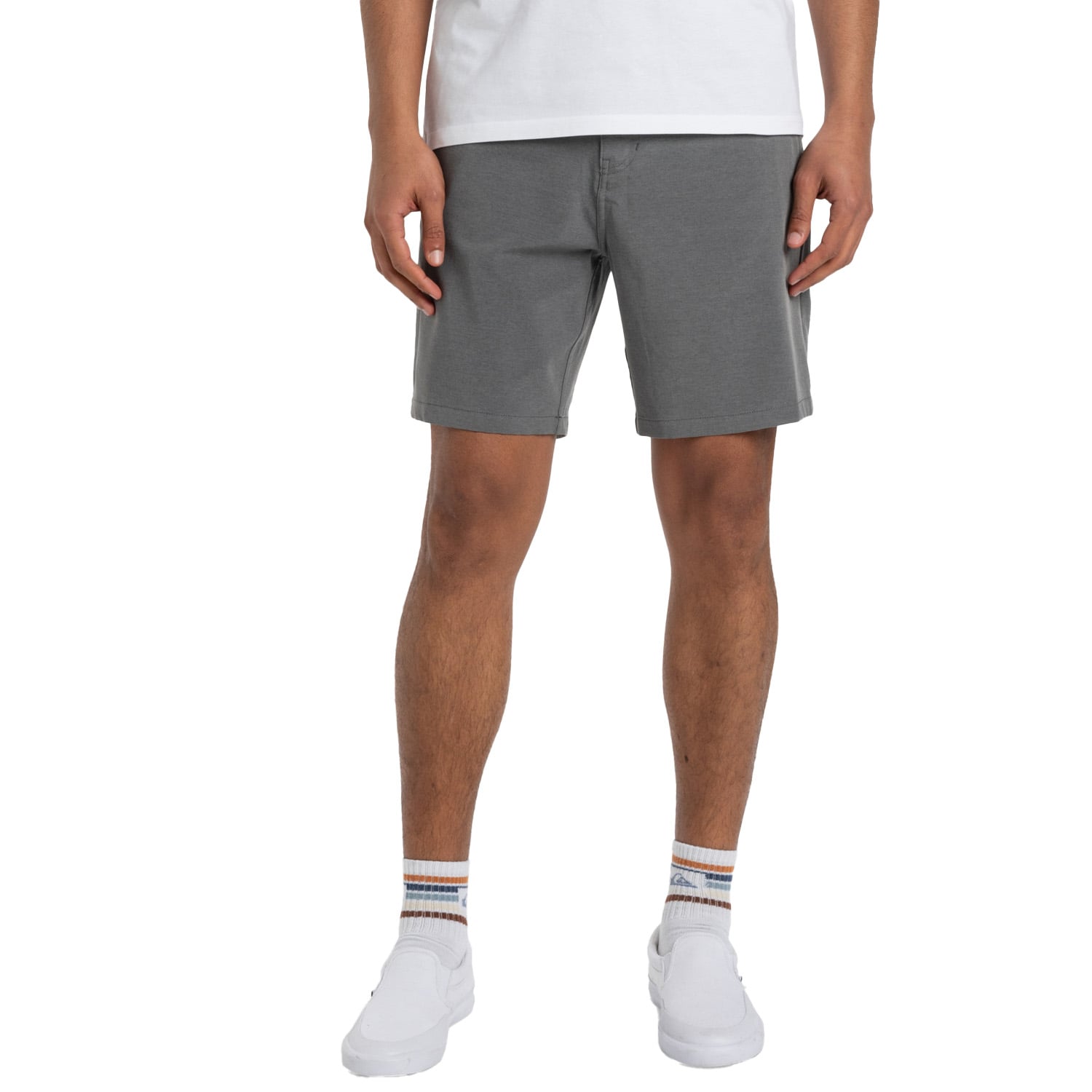  Quiksilver Union Heather Amph 19 Erkek Siyah Walkshort