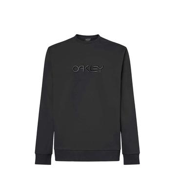 Oakley Embroidered B1b Crew Erkek Siyah Sweatshirt