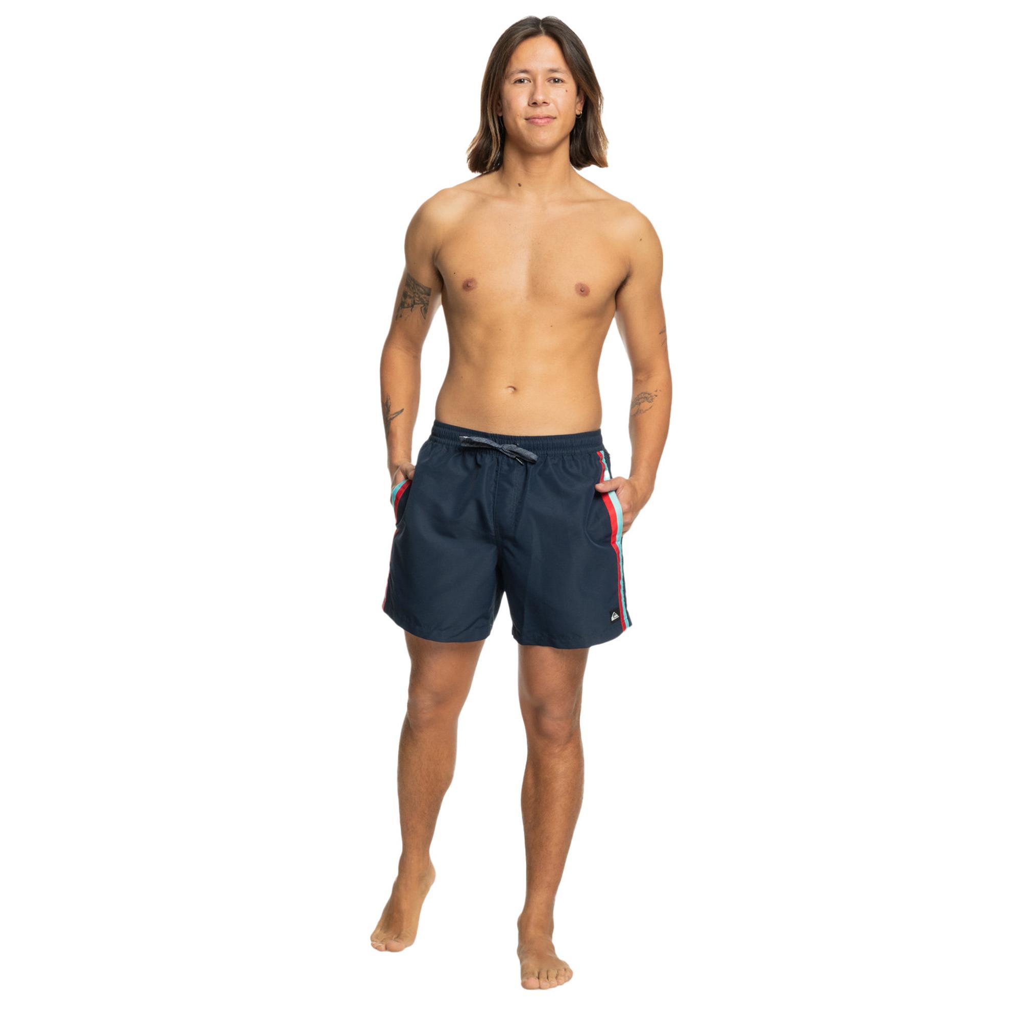 Quiksilver Remade Beach Please 16 Erkek Mavi Volley Short