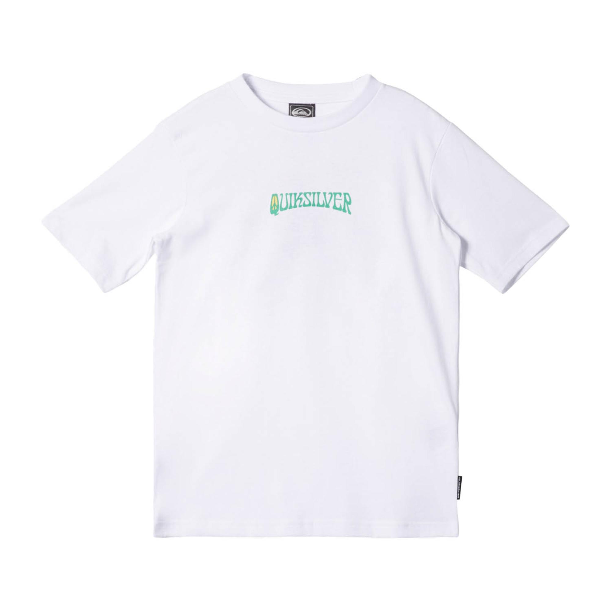 Quiksilver Island Sunrise Boe Erkek Çocuk Beyaz Tişört