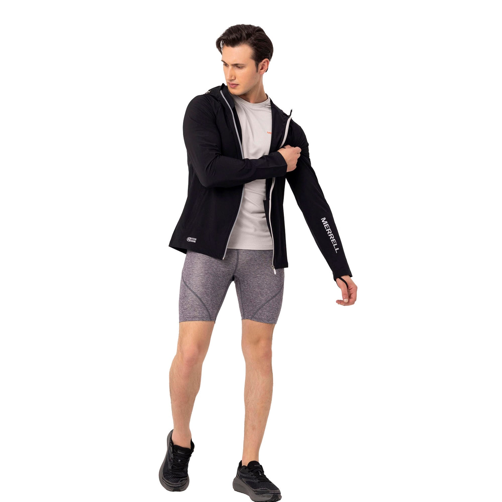 Merrell Just Erkek Siyah Koşu Ceketi