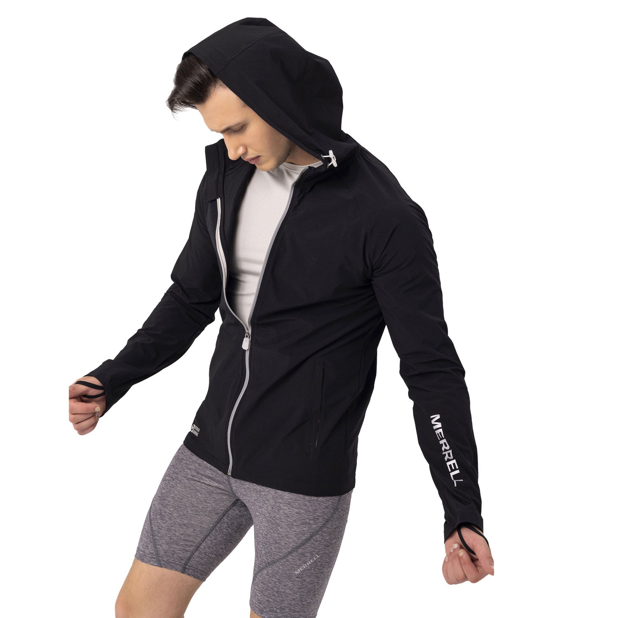 Merrell Just Erkek Siyah Koşu Ceketi