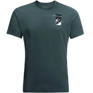  Jack Wolfskin Vonnan S/s Graphic T Erkek Tişört