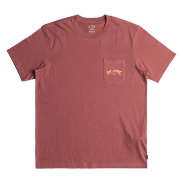  Billabong Stacked Arch Pkt Erkek Pembe Tişört