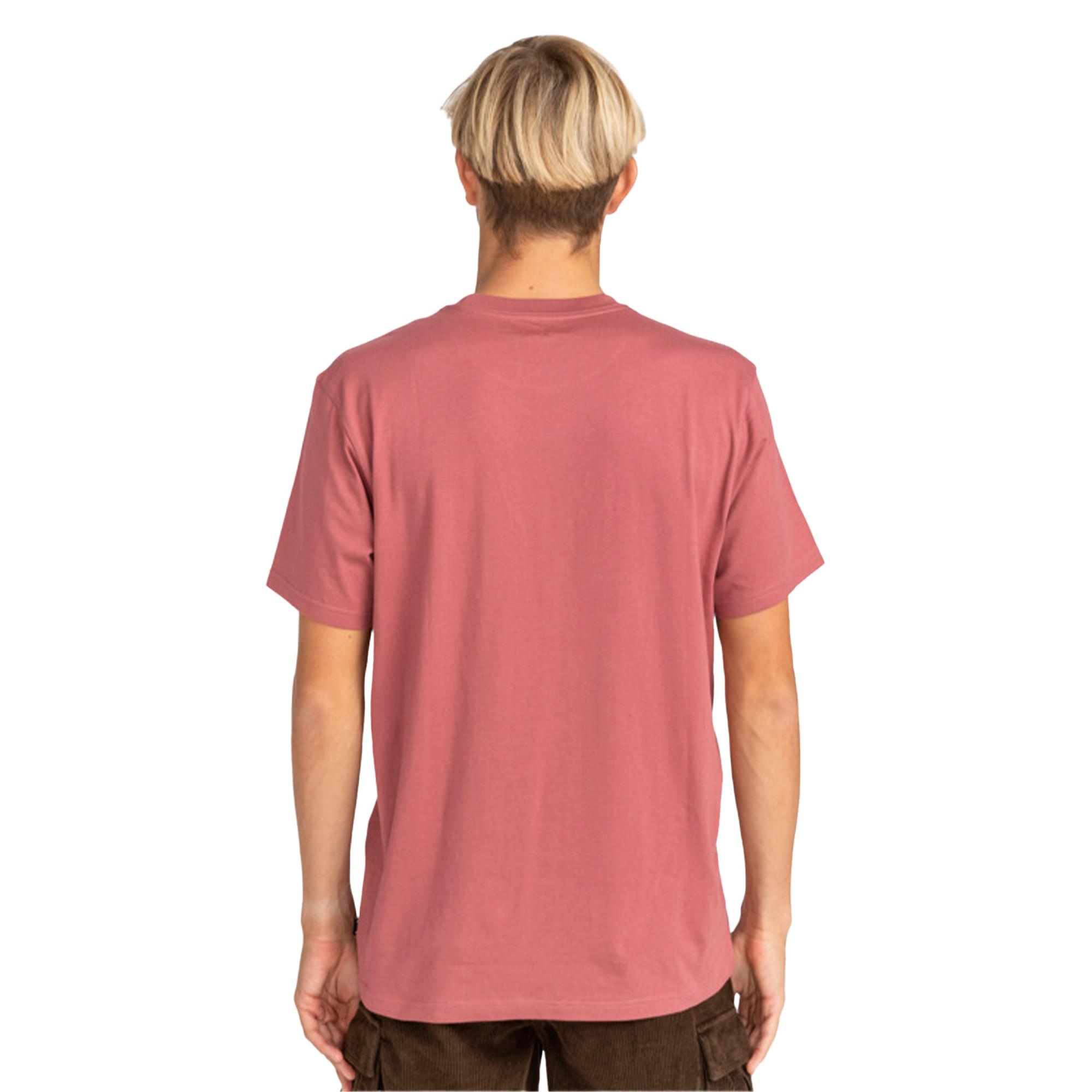 Billabong Stacked Arch Pkt Erkek Pembe Tişört