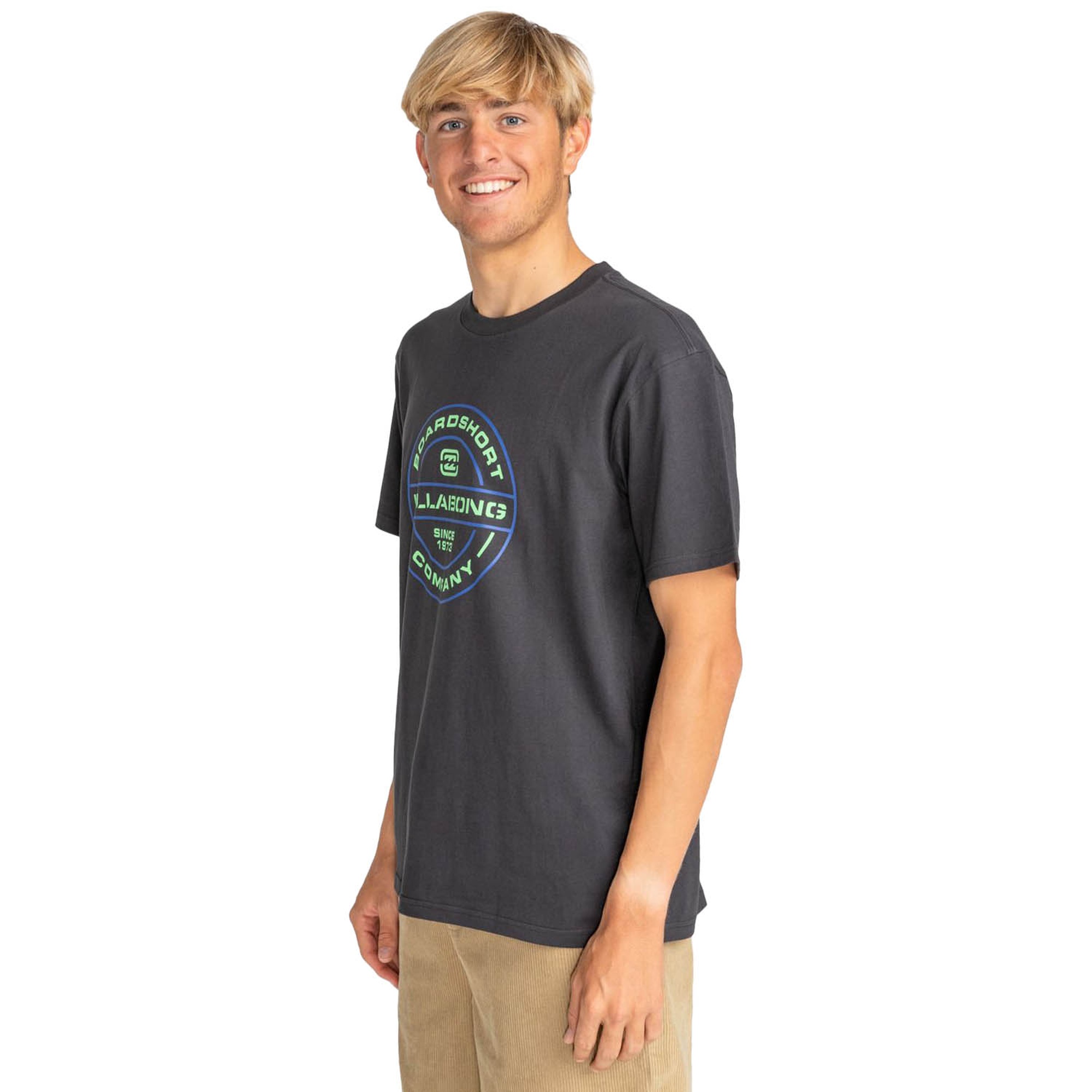 Billabong Rotor Fill Ss Erkek Siyah Tişört