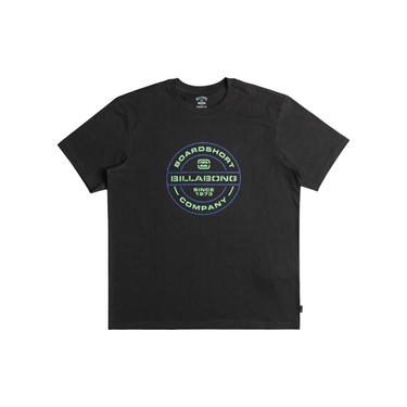  Billabong Rotor Fill Ss Erkek Siyah Tişört