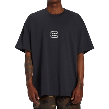  Billabong Bracket Wave Tees Erkek Siyah Tişört