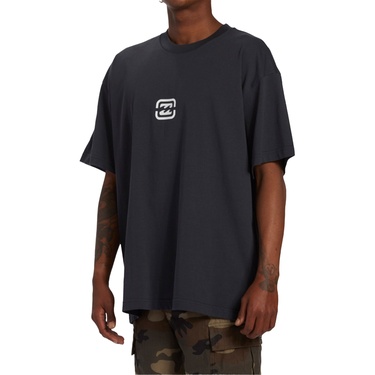  Billabong Bracket Wave Tees Erkek Siyah Tişört
