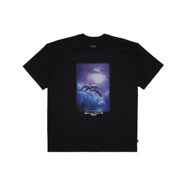  Billabong Dolphin Love Tees Erkek Siyah Tişört