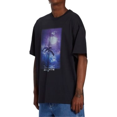  Billabong Dolphin Love Tees Erkek Siyah Tişört