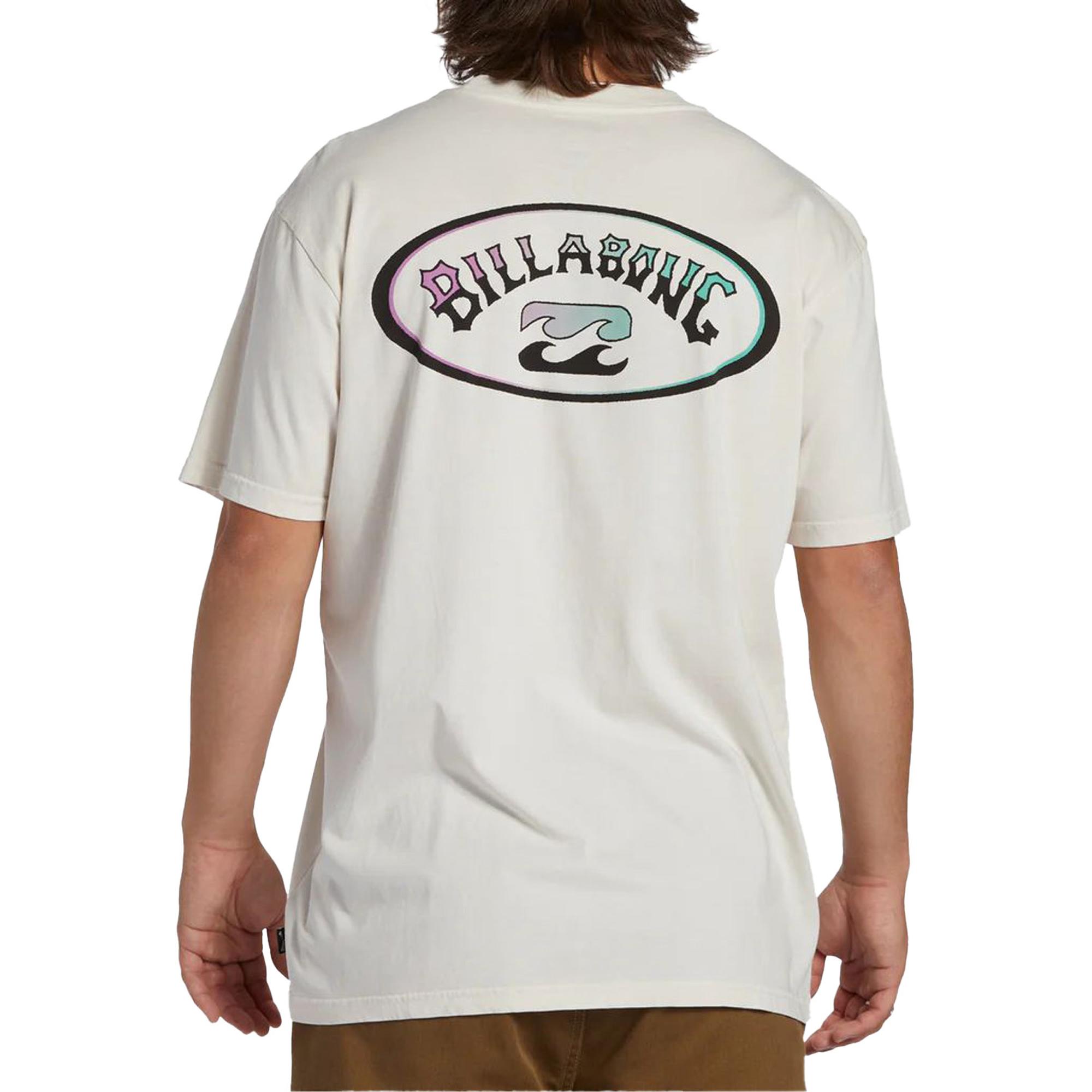 Billabong Crossboards Tees Erkek Beyaz Tişört