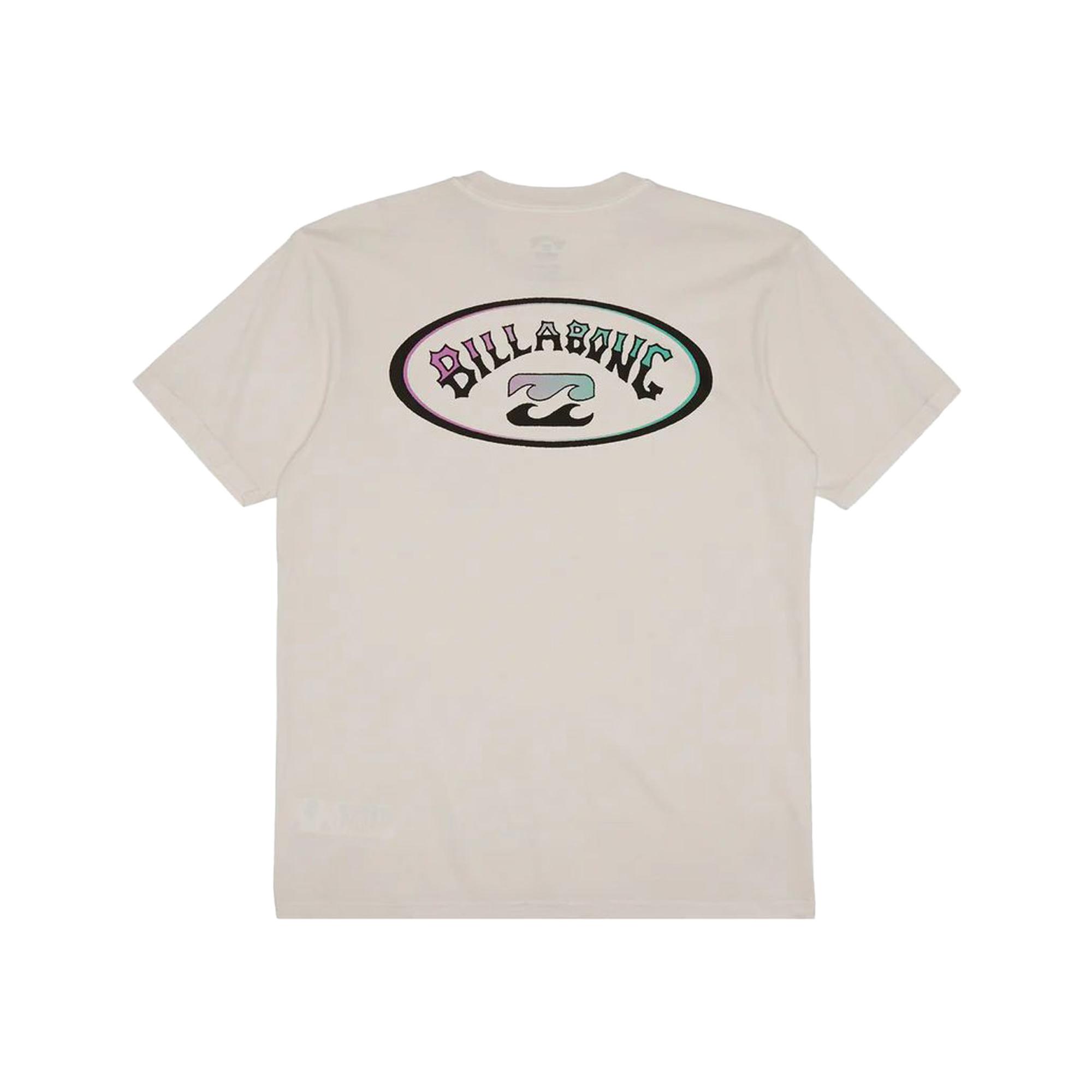 Billabong Crossboards Tees Erkek Beyaz Tişört