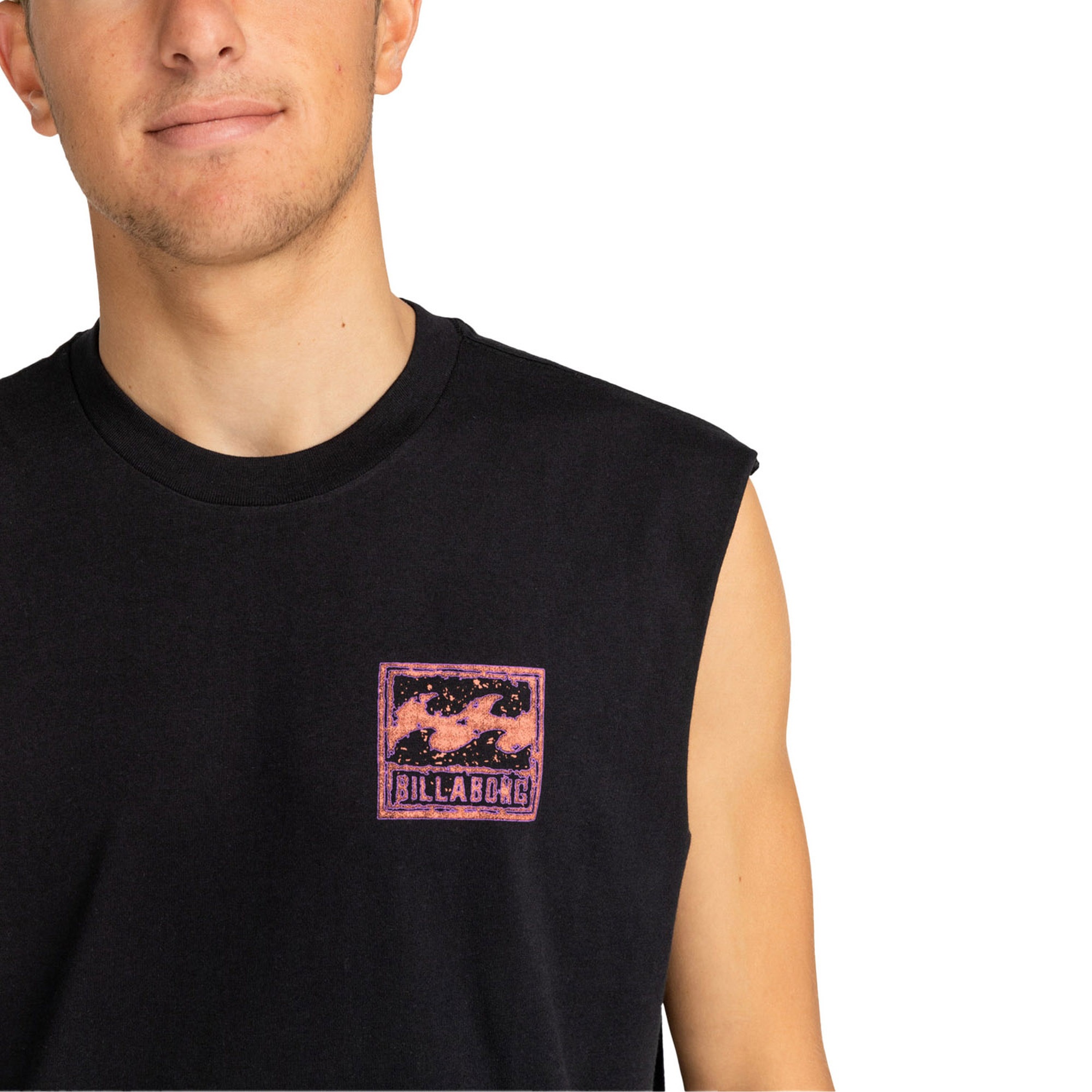 Billabong Reissue Tees Erkek Siyah Atlet