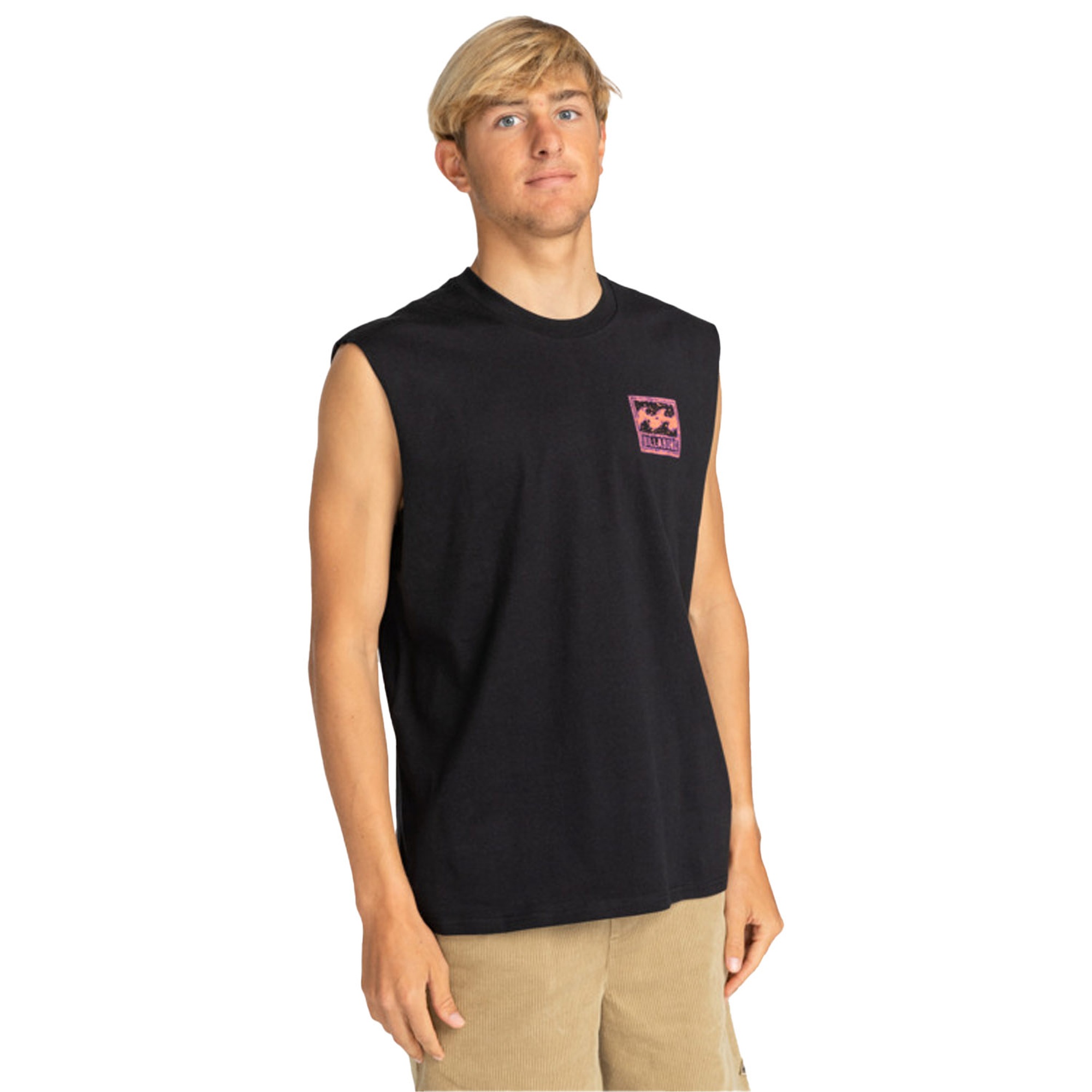 Billabong Reissue Tees Erkek Siyah Atlet