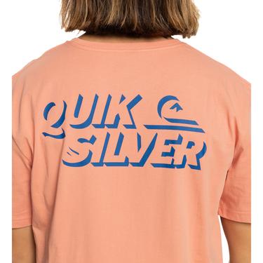  Quiksilver Shadow Knock Erkek Kırmızı Tişört