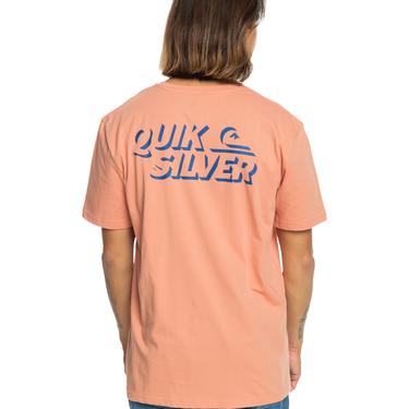  Quiksilver Shadow Knock Erkek Kırmızı Tişört