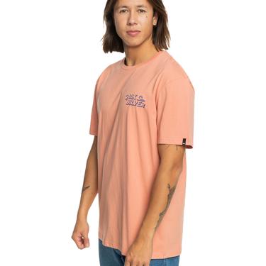  Quiksilver Shadow Knock Erkek Kırmızı Tişört