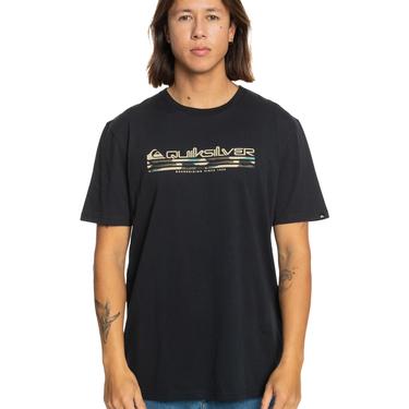  Quiksilver Omni Fill Erkek Siyah Tişört