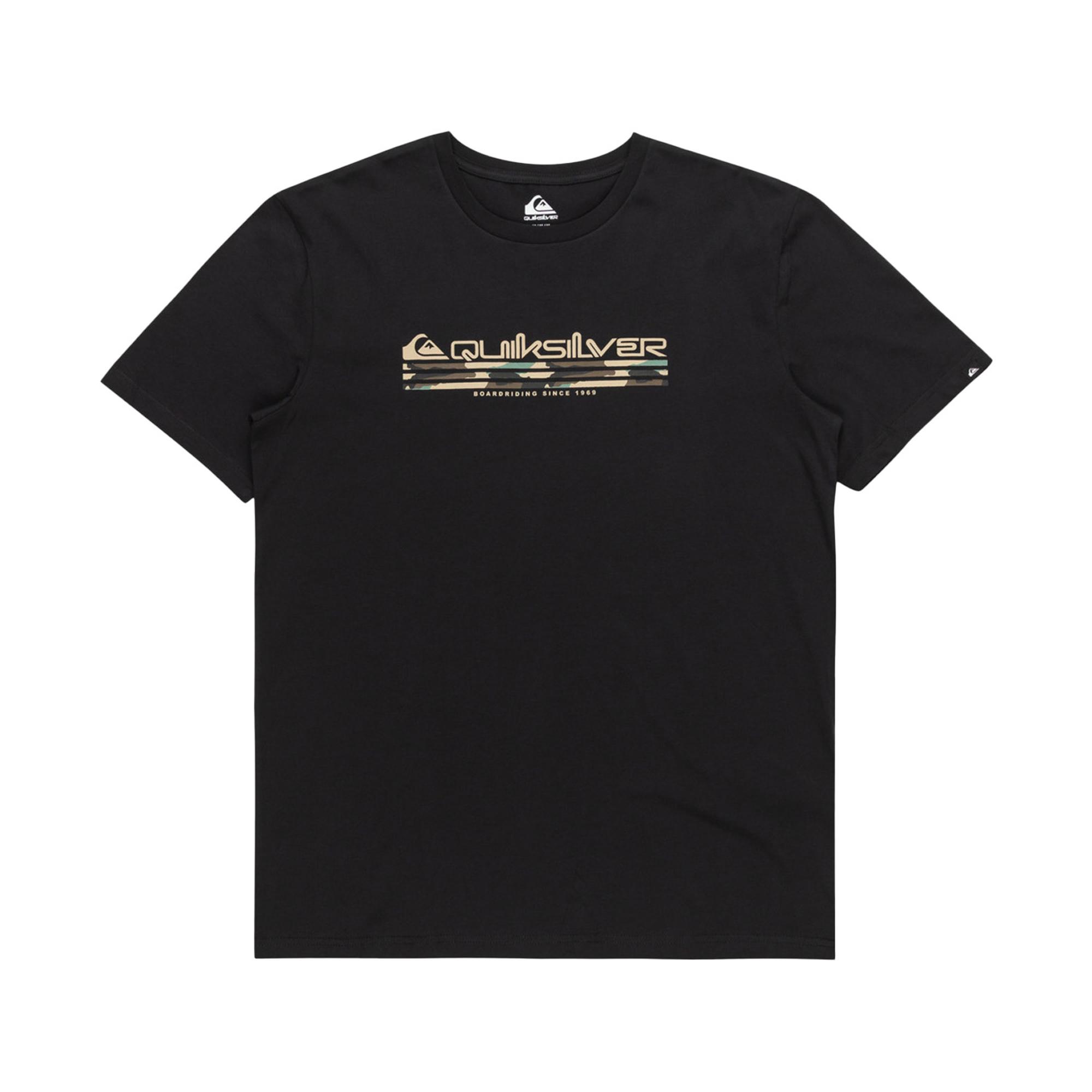 Quiksilver Omni Fill Erkek Siyah Tişört