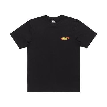  Quiksilver Tc Snap Erkek Siyah Tişört