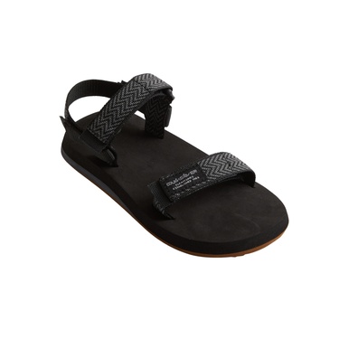  Quiksilver Monkey Caged Youth Erkek Çocuk Siyah Terlik