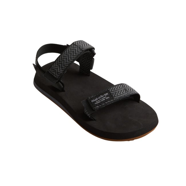  Quiksilver Monkey Caged Youth Erkek Çocuk Siyah Terlik