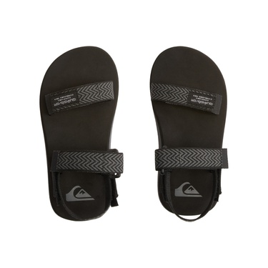  Quiksilver Monkey Caged Youth Erkek Çocuk Siyah Terlik