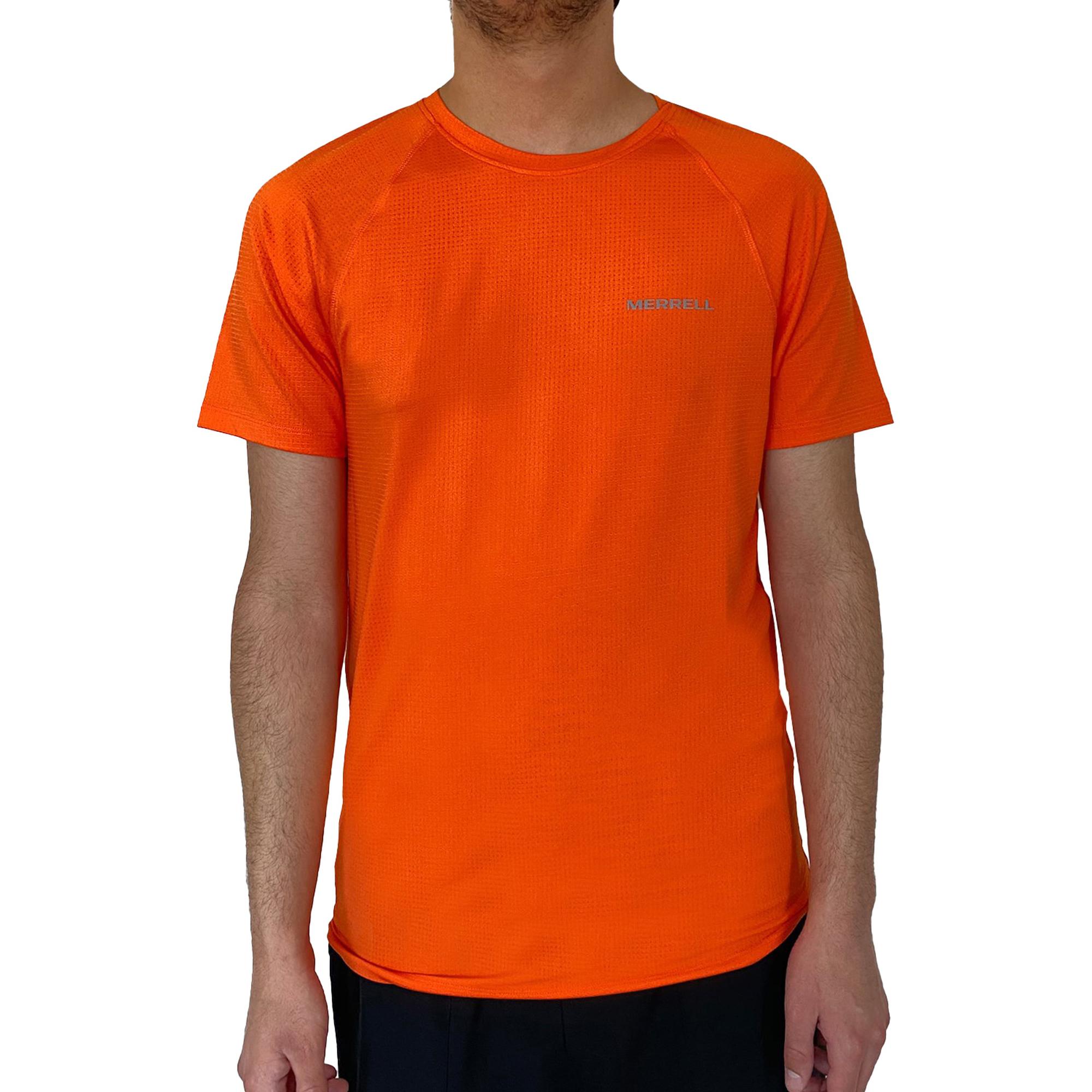 Merrell Tend Erkek Turuncu Koşu Tişört