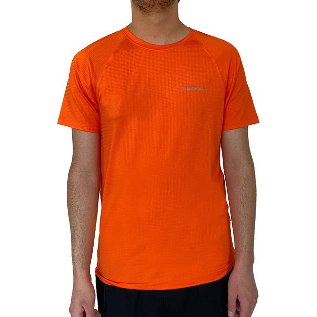  Merrell Tend Erkek Turuncu Koşu Tişört