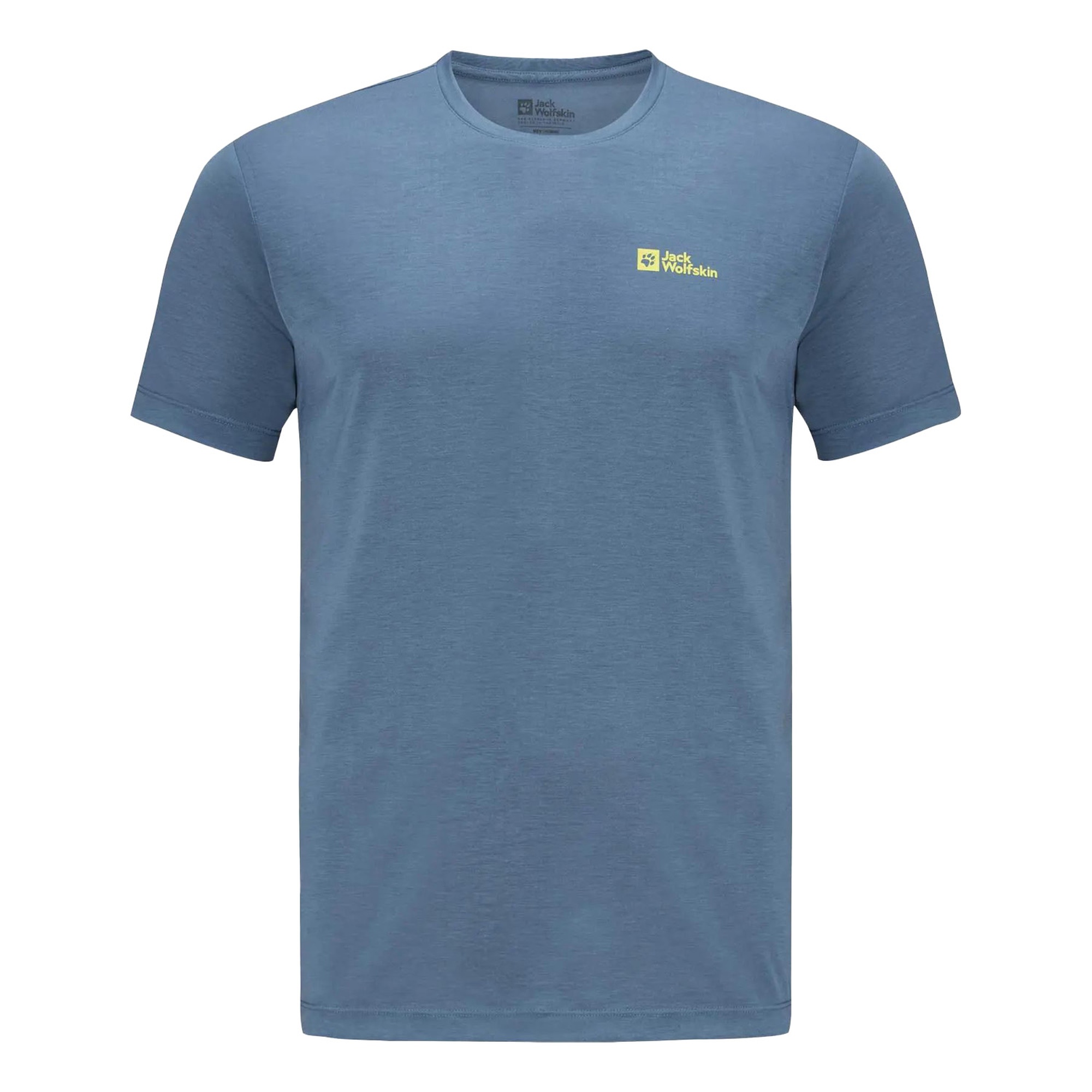 Jack Wolfskin Vonnan Erkek Mavi Tişört