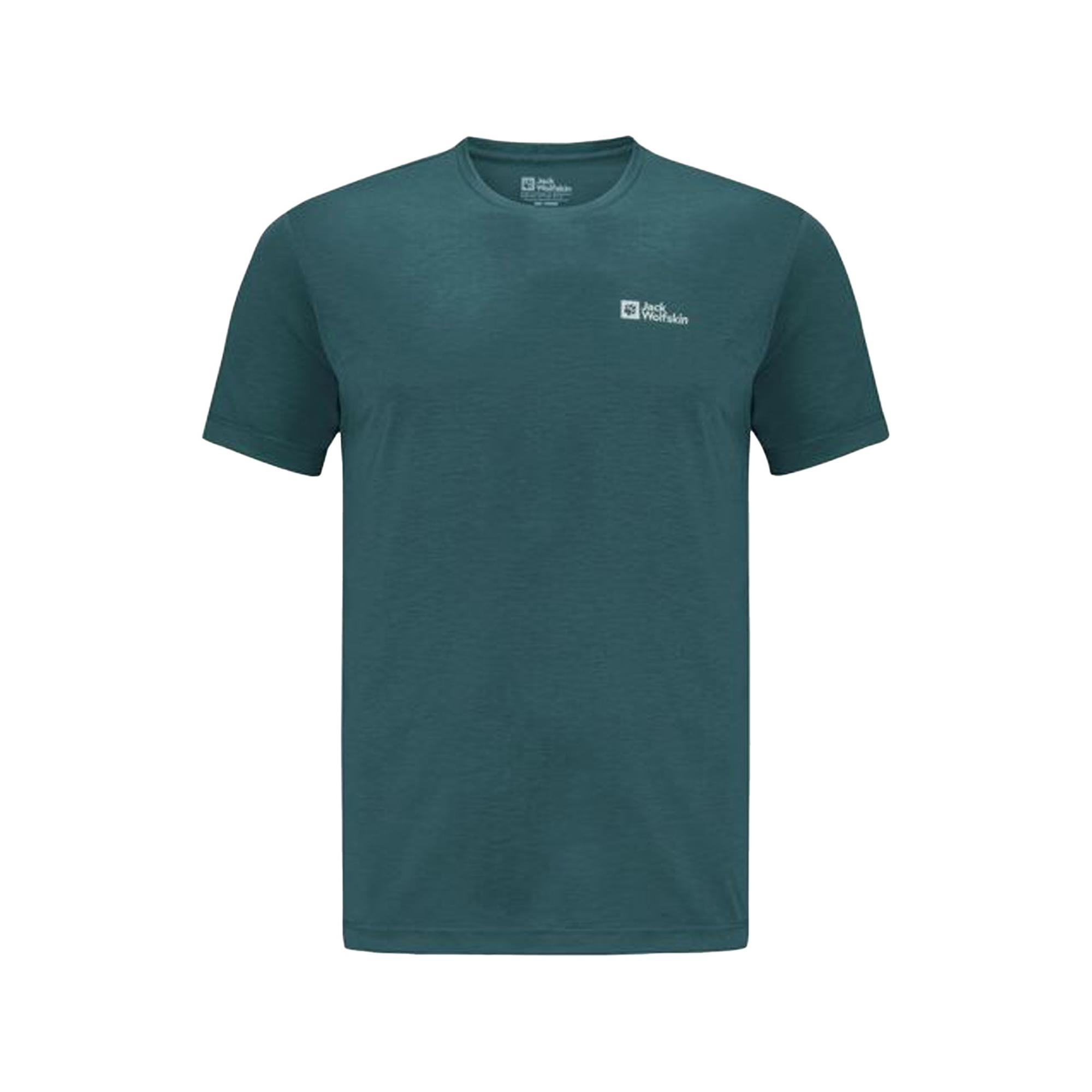 Jack Wolfskin Vonnan Erkek Yeşil Tişört