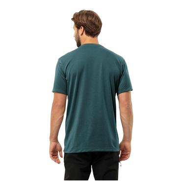  Jack Wolfskin Vonnan Erkek Yeşil Tişört