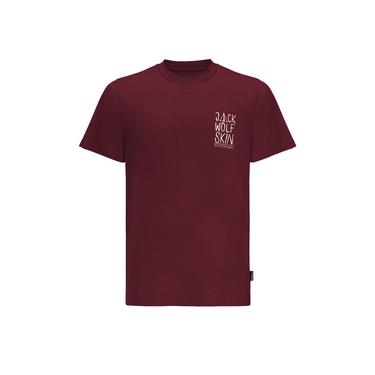  Jack Wolfskin Jack Tent T Erkek Kırmızı Tişört
