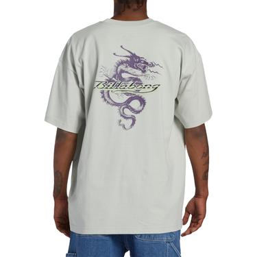 Billabong Enter The Drago Tees Erkek Gri Tişört