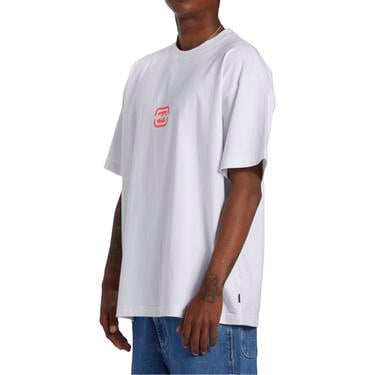  Billabong Bracket Wave Tees Erkek Beyaz Tişört
