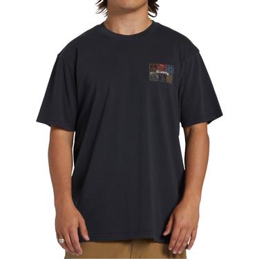  Billabong Reflections Tees Erkek Siyah Tişört