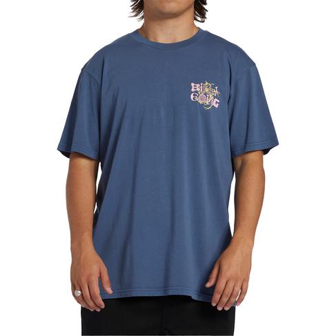  Billabong High Tide Tees Erkek Mavi Tişört