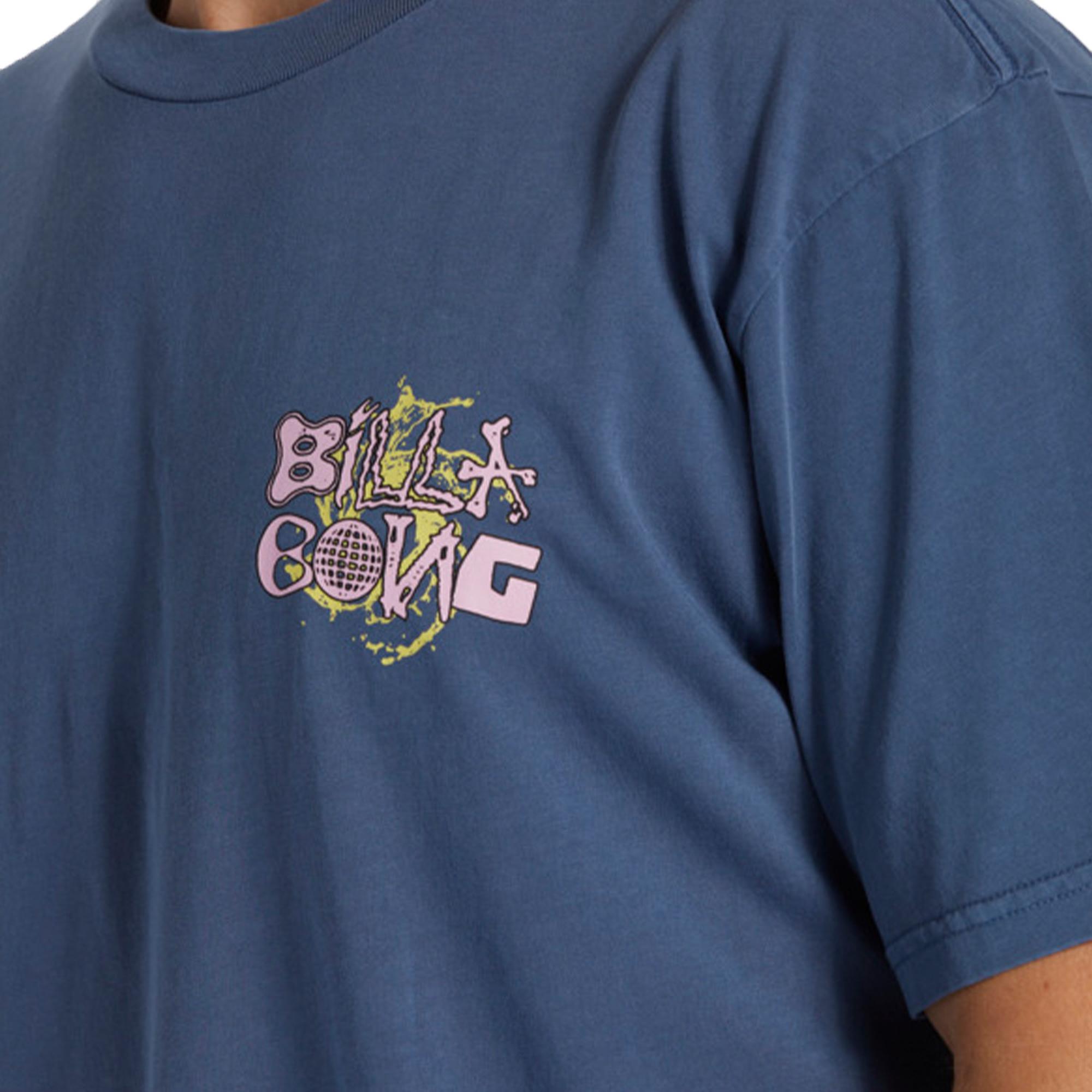 Billabong High Tide Tees Erkek Mavi Tişört