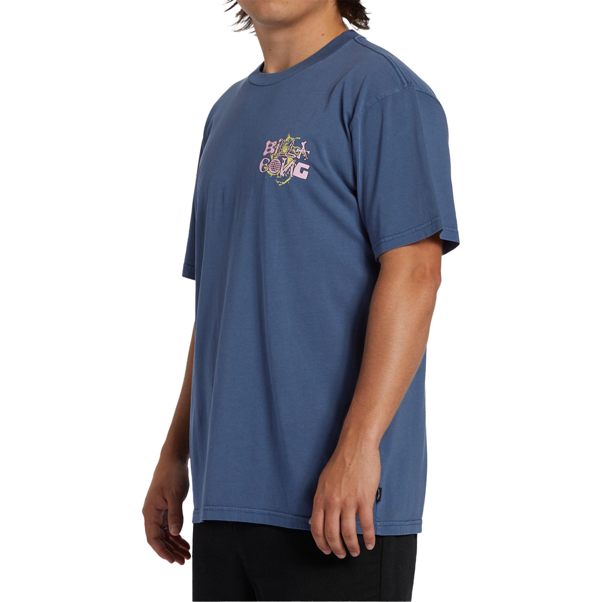 Billabong High Tide Tees Erkek Mavi Tişört