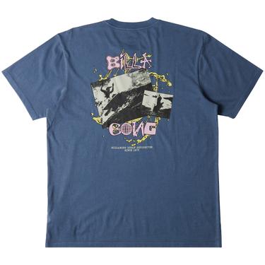  Billabong High Tide Tees Erkek Mavi Tişört
