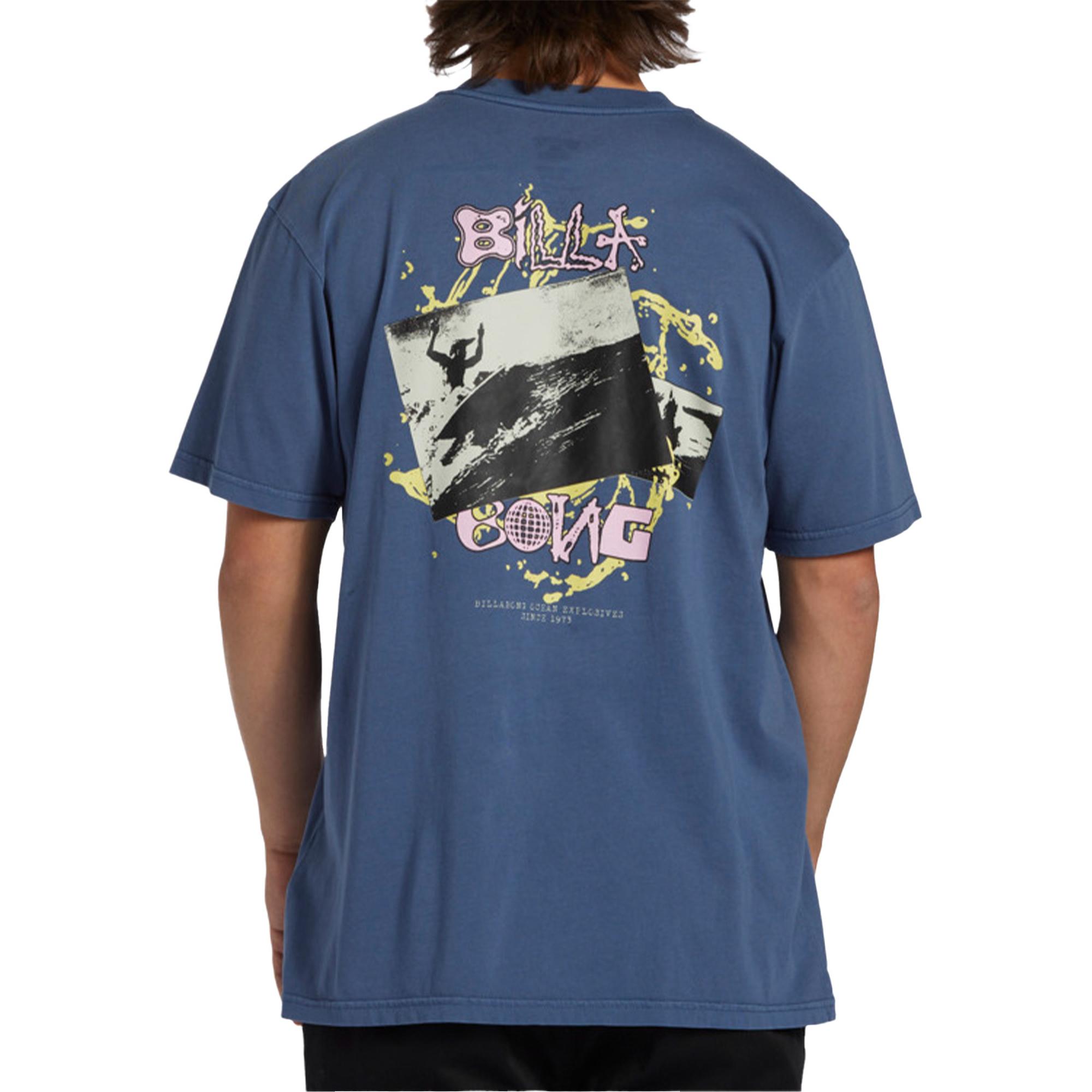 Billabong High Tide Tees Erkek Mavi Tişört