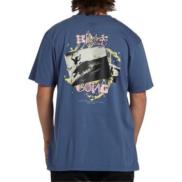  Billabong High Tide Tees Erkek Mavi Tişört