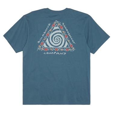  Billabong Tall Tale Tees Erkek Mavi Tişört