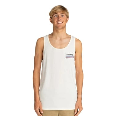 Billabong Walled Tees Erkek Beyaz Atlet
