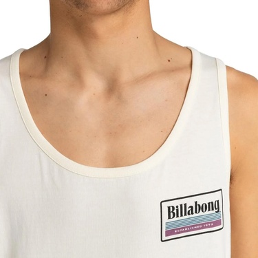  Billabong Walled Tees Erkek Beyaz Atlet