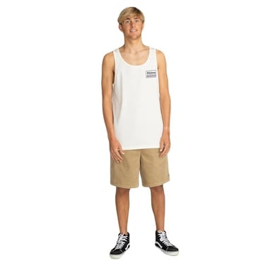  Billabong Walled Tees Erkek Beyaz Atlet